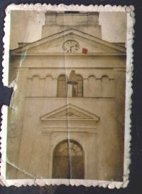 zdejmowanie dzwonów z kościoła p.w. św. Jana Chrzciciela