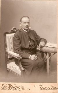 Proboszcz Mszczonowa ks. Zakrzewski 1913 r.