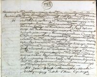 Akt urodzenia księdza Antonii Zakrzewski