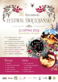 Plakat Festiwal Świętojański