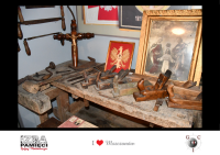 Narzędzia i część warsztatu stolarsko-ciesielskiego Bolesława Dymeckiego, lata 50-te XX w.